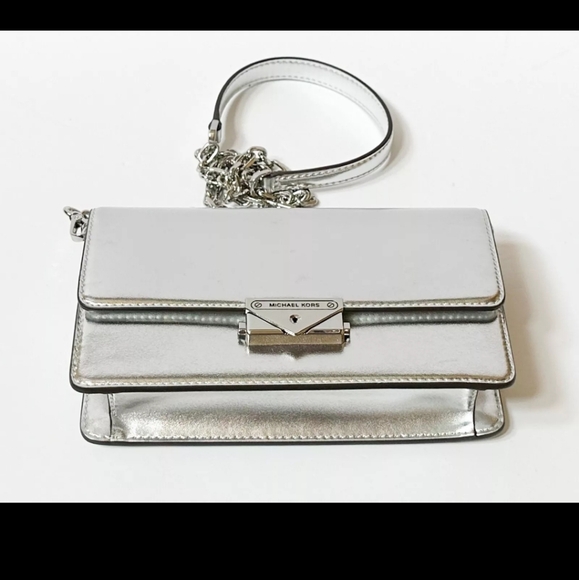 Michael Kors NWT CECE medium flap crossbody and clutch.